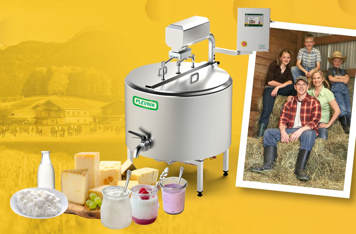 PLEVNIK PH200-650 - Pastörisator för mjölk & yoghurt - Bild 4